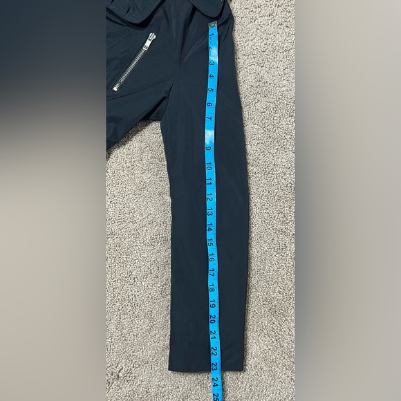 Express Cropped Moto Belted Jacket - black, M - Picture 6 of 7